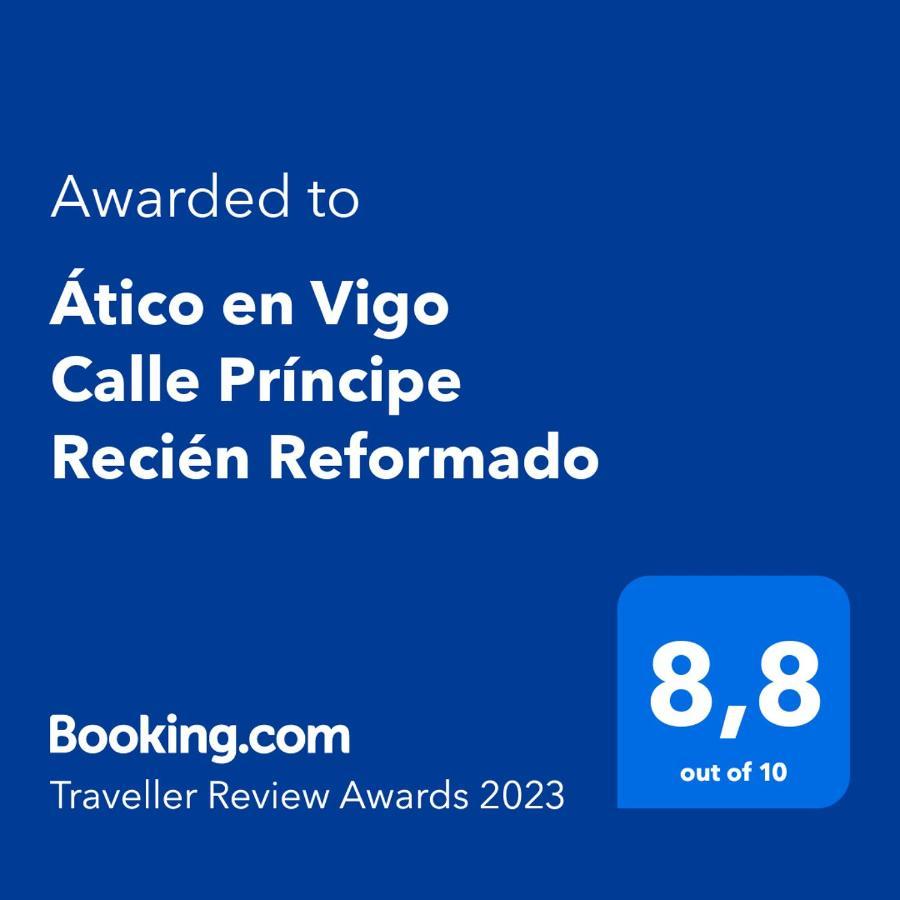 Atico En Vigo Calle Principe Recien Reformado Apartment Bagian luar foto